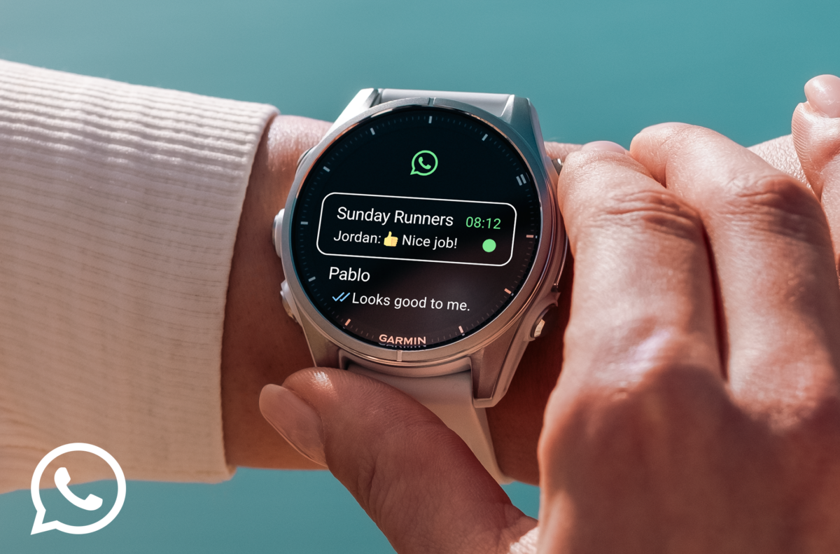 Whatsapp prichádza na hodinky Garmin!