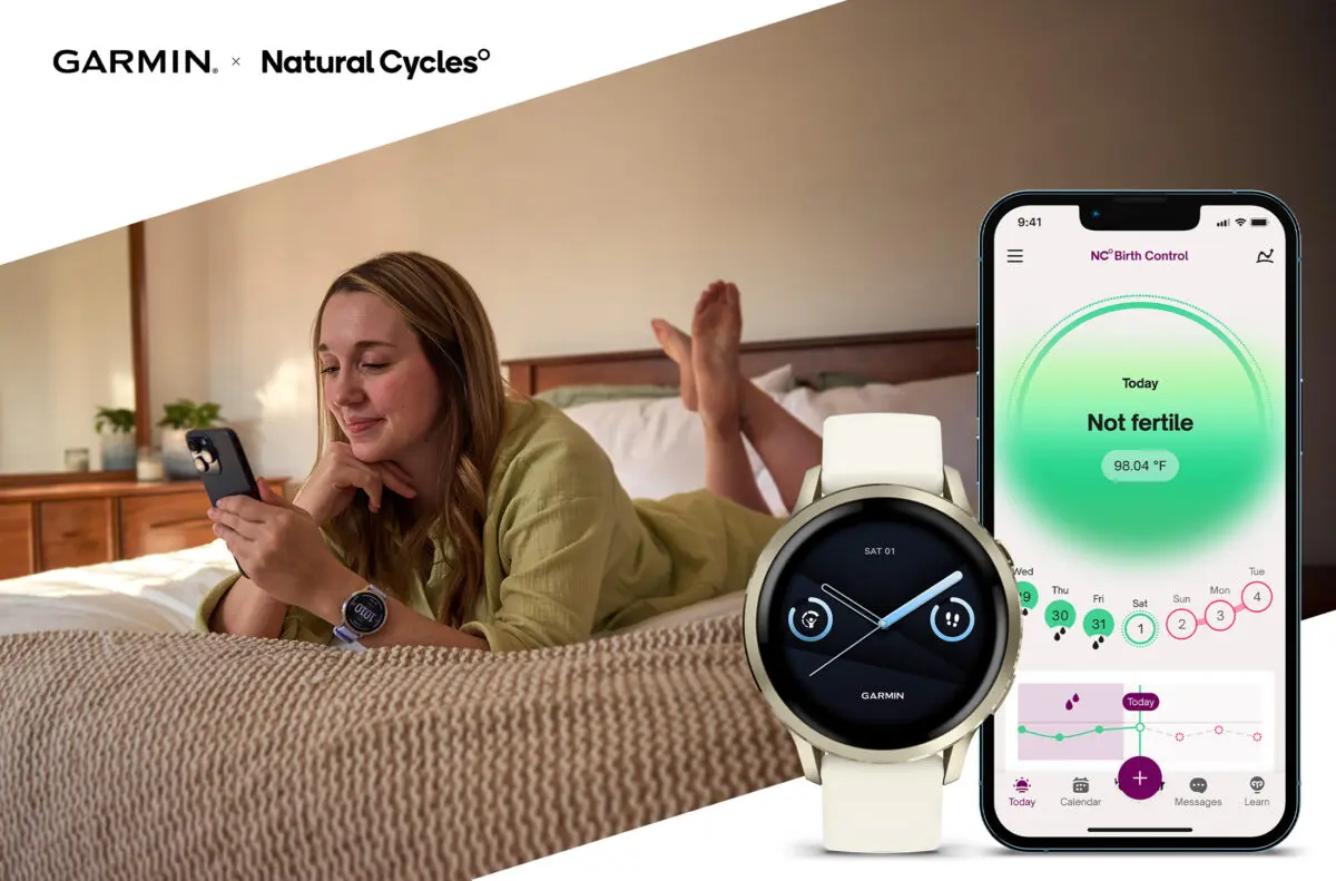 Integrácia Natural Cycles v hodinkách Garmin