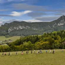 Garmin beh Súľovskými skalami