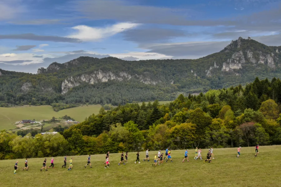 Garmin beh Súľovskými skalami