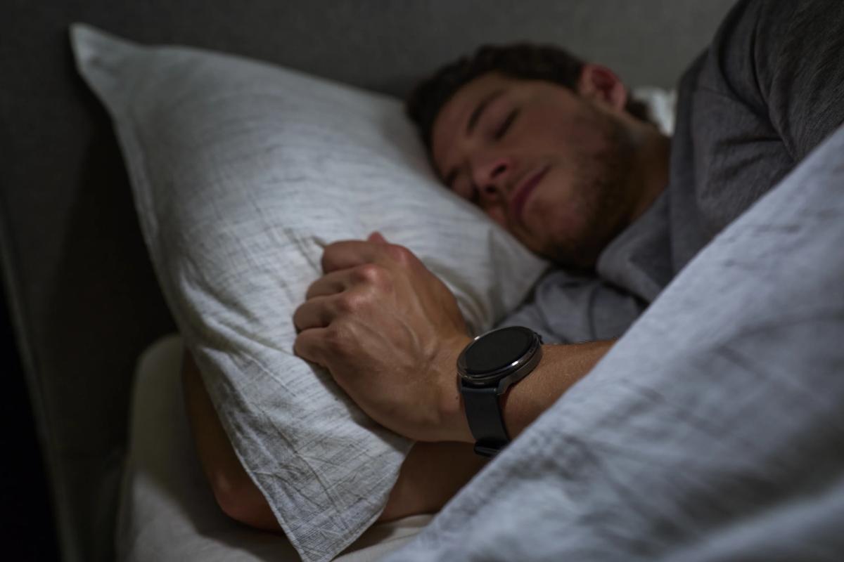 Spánkové skóre v hodinkách Garmin