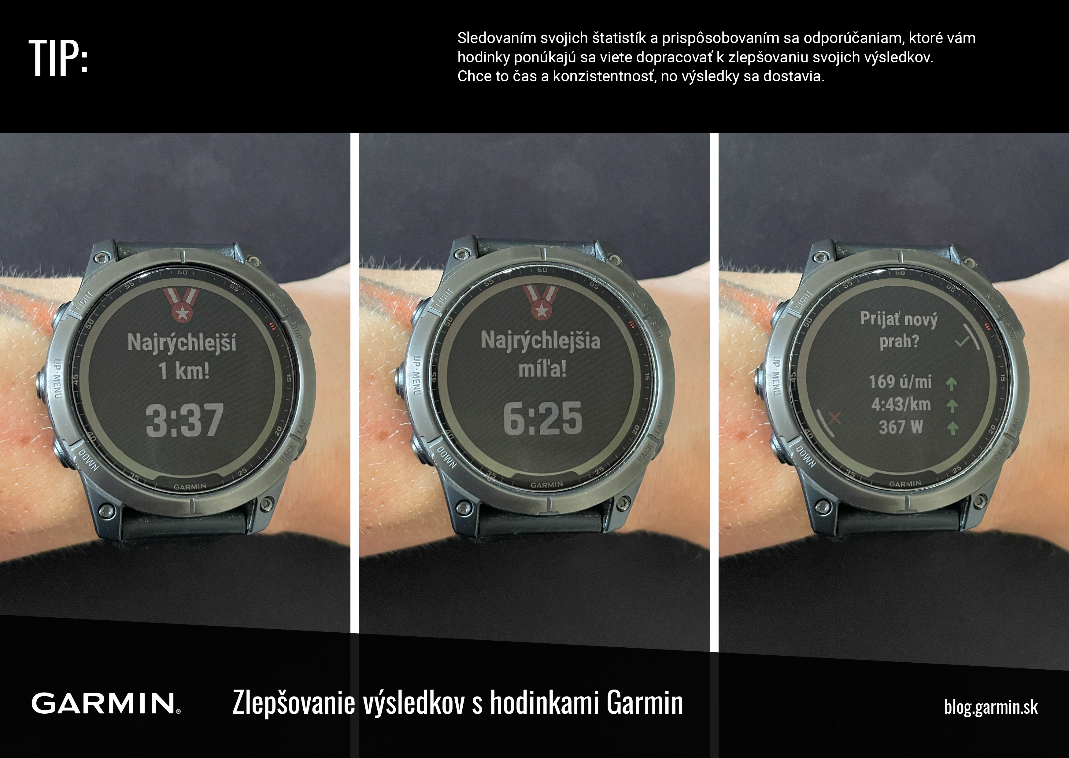 Zlepšovanie športových výsledkov s hodinkami Garmin